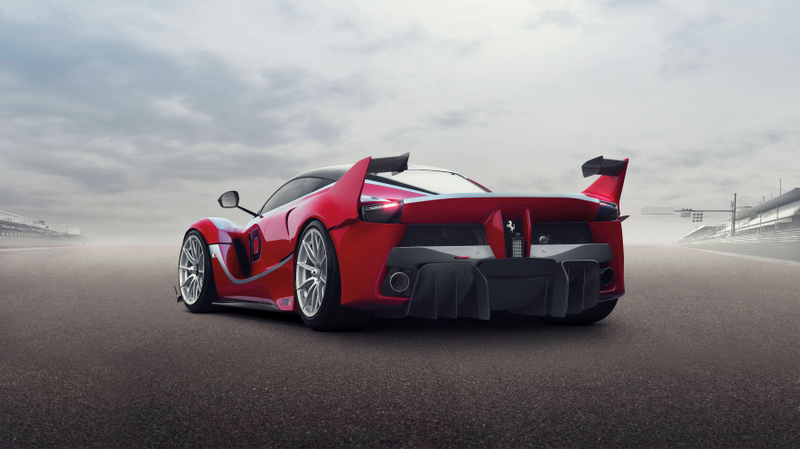 Illustration for article titled The Ferrari FXX K Is A 1,035 Horsepower Hybrid Monster